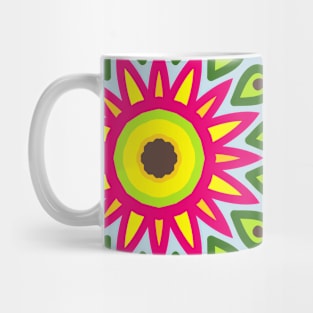 Colorful Avocado Mandala Mug